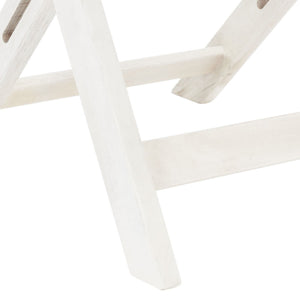 Safavieh Arvin Table And 4 Chairs White Wood PAT7001D