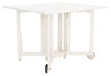 Safavieh Arvin Table And 4 Chairs White Wood PAT7001D