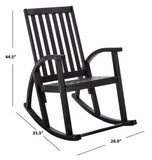 Clayton Rocking Chair - Contemporary Acacia Wood Design with White Wash Finish for Ultimate Comfort