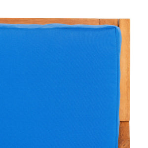 Vernon Rocking Chair – Handcrafted Eucalyptus Wood Design with Easy-Care Cushions for Outdoor Comfort