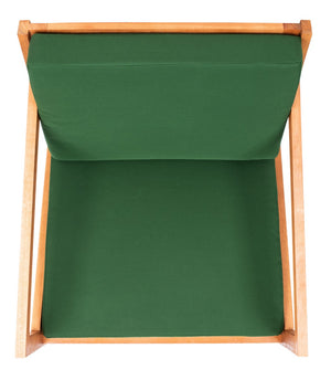 Vernon Rocking Chair – Handcrafted Eucalyptus Wood Design with Easy-Care Cushions for Outdoor Comfort