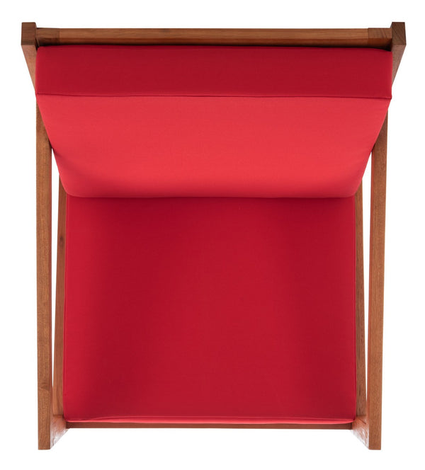 Safavieh Vernon Rocking Chair Natural/Red Wood PAT7013R