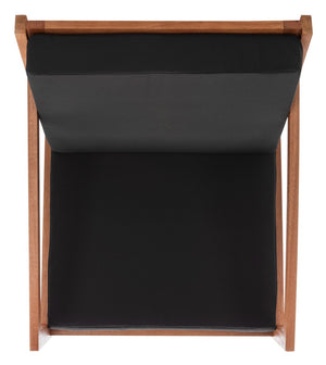 Safavieh Vernon Rocking Chair Natural/Black Wood PAT7013X