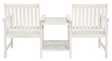 Safavieh Brea Twin Seat Bench White PAT7014C