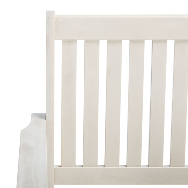 Safavieh Brea Twin Seat Bench White PAT7014C