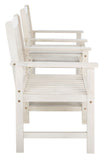 Safavieh Brea Twin Seat Bench White PAT7014C