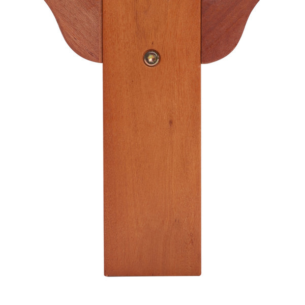 Newport Outdoor Lounge Chair with Side Table - Elegant Eucalyptus Design for Ultimate Relaxation