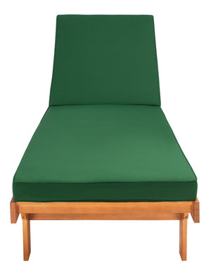 Newport Outdoor Lounge Chair with Side Table - Stylish Eucalyptus Design for Relaxation & Mobility