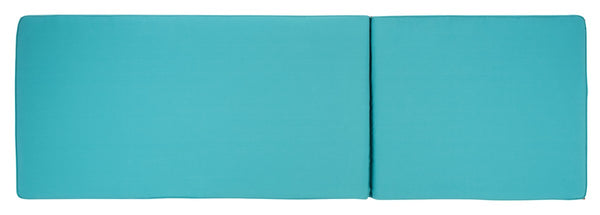 Solano Outdoor Sunlounger - Modern Eucalyptus Design with Plush Cushion for Ultimate Relaxation