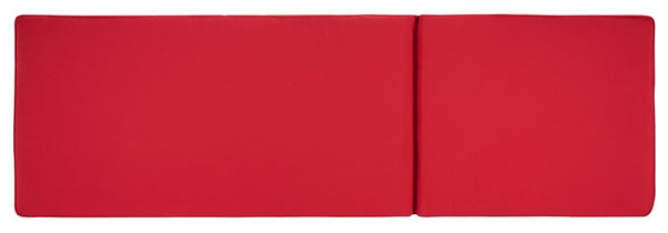 Solano Outdoor Sunlounger - Modern Eucalyptus Design with Plush Cushion for Ultimate Relaxation