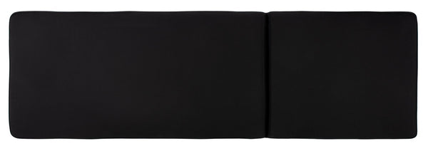 Solano Outdoor Sunlounger - Modern Eucalyptus Design with Plush Cushion for Ultimate Relaxation