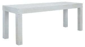 Safavieh Dario 3 Piece Dining Set With 59 Inch L Table And 2 Backless Benches PAT7029B