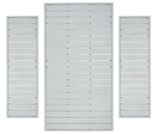 Safavieh Dario 3 Piece Dining Set With 59 Inch L Table And 2 Backless Benches PAT7029B