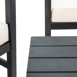 Montez 4-Piece Outdoor Furniture Set with Stylish Accent Pillows for Chic Patio Comfort