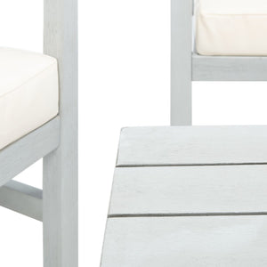 Montez 4-Piece Outdoor Furniture Set with Stylish Accent Pillows for Chic Patio Comfort