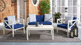 Nunzio 4 Piece Outdoor Patio Set with Plush Cushions and Trellis Accent Pillows for Stylish Relaxation