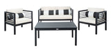 Alda 4 Piece Outdoor Set With Accent Pillows