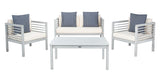 Alda 4 Piece Outdoor Set With Accent Pillows