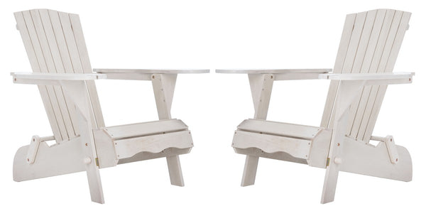 Breetel Adirondack Chairs Set of 2 – Stylish Eucalyptus Seating for Outdoor Relaxation & Comfort