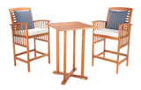 Pate 3 Piece Bar 39.8-Inch H Table Bistro Set