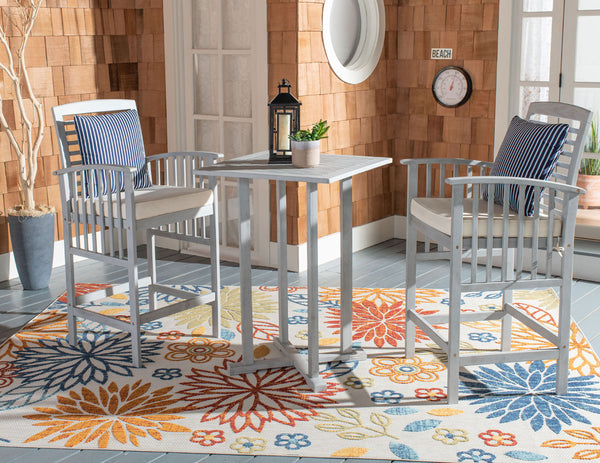 Pate 3-Piece Bistro Set - Stylish Bar-Height Table and Chairs for Outdoor Entertaining Spaces