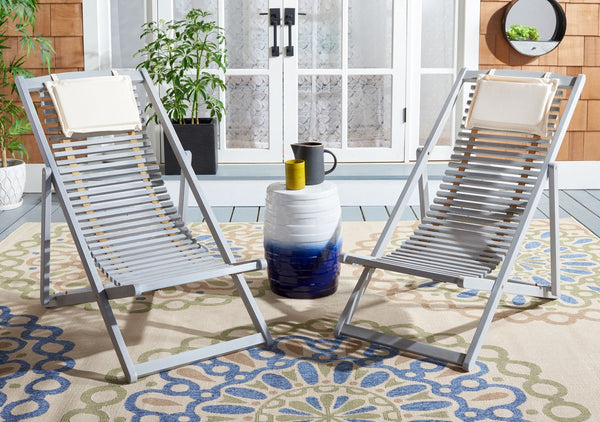 Set of 2 - Rendi Relax Chair With Pillow