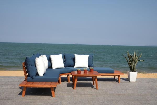 Lansen 4 Piece Corner Living Set in 