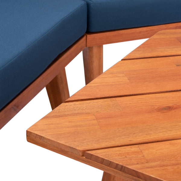 Lansen 4 Piece Corner Living Set in 