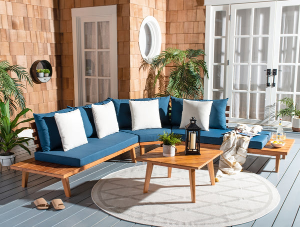 Lansen 4 Piece Corner Living Set in 