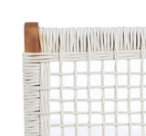 Safavieh Chantelle Set Natural / White Rope Wood PAT7076D