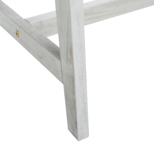 Casella Outdoor Acacia Wood Lounge Set with Chairs, Ottomans, and Stylish End Table for Relaxation