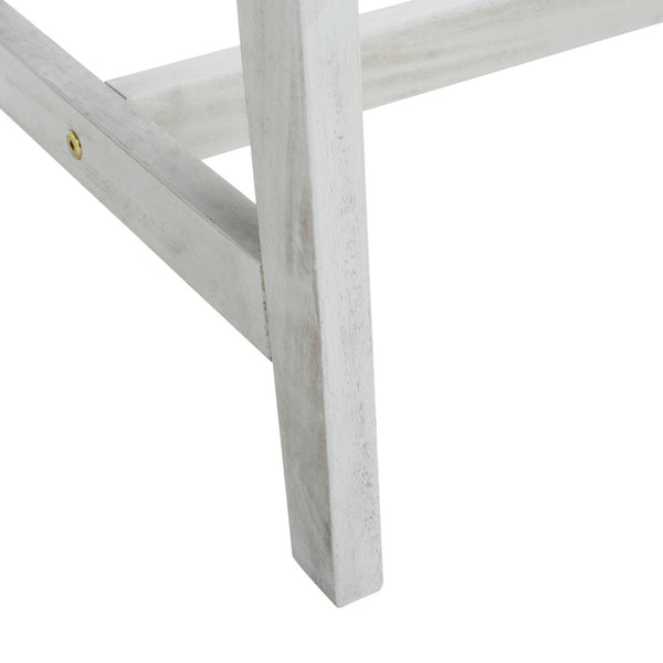 Casella Outdoor Acacia Wood Lounge Set with Chairs, Ottomans, and Stylish End Table for Relaxation