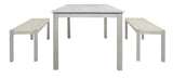 Safavieh Aquina Dining Set Grey Wood PAT7081B