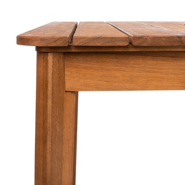 Europa Dining Set - Elegant Outdoor Acacia Table & Benches with Umbrella Hole for Backyard Fun