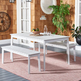 Safavieh Europa Dining Set Grey Wood PAT7082B