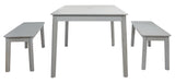 Safavieh Europa Dining Set Grey Wood PAT7082B