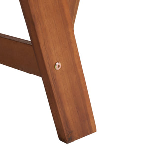 Safavieh Emely Outdoor Daybed Natural / Light Grey Wood / Polyester PAT7300E