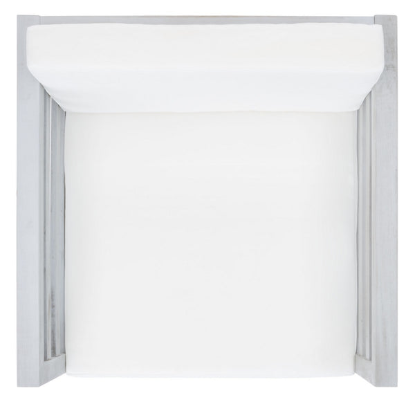 Safavieh Kinnell Outdoor Armchair Grey Wood/Beige Cushion Wood / Polyester PAT7301B