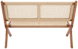 Safavieh Kobina Outdoor Bench Natural/Natural Rope Wood / Nylon Rope PAT7304A