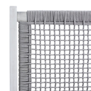 Safavieh Kobina Outdoor Bench Grey/Grey Rope Wood / Nylon Rope PAT7304B