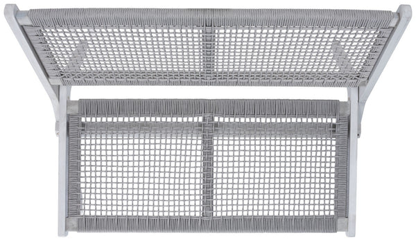 Safavieh Kobina Outdoor Bench Grey/Grey Rope Wood / Nylon Rope PAT7304B