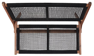 Safavieh Kobina Outdoor Bench Natural/Black Rope Wood / Nylon Rope PAT7304E