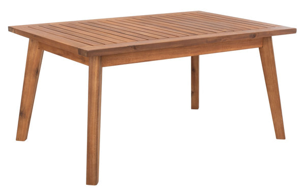 Castalia 4 Piece Outdoor Living Set: Plush Beige Cushions & Natural Finish for Stylish Entertaining