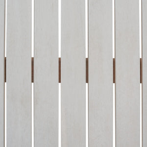 Safavieh Castalia 4Pc Outdoor Living Set Grey Wood/Beige Cushion Wood / Polyester PAT7305B-2BX