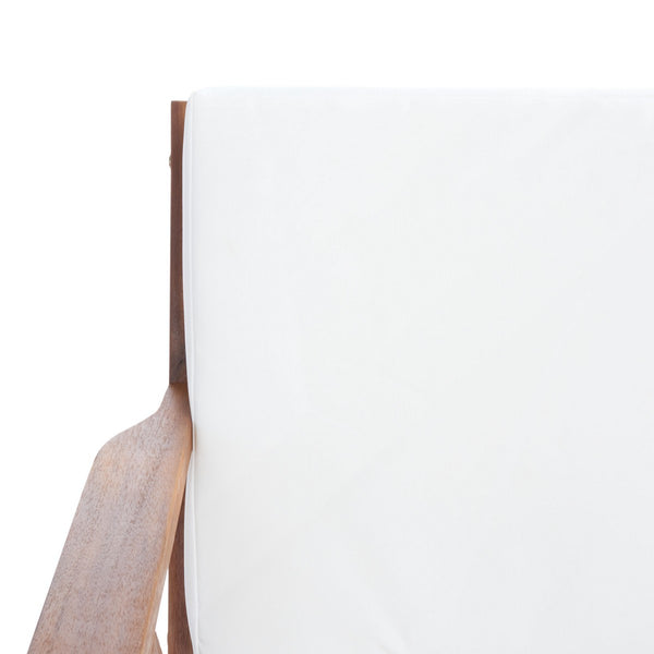 Safavieh Dryad 5Pc Outdoor Living Set Natural/Beige Cushion Wood / Polyester PAT7306A-2BX