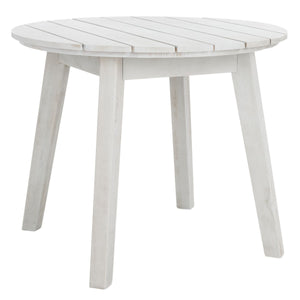 Safavieh Dryad 5Pc Outdoor Living Set Grey Wood/Beige Cushion Wood / Polyester PAT7306B-2BX