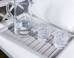 Safavieh Loanna 6Pc Outdoor Living Set Grey Wood/Beige Cushion Wood / Polyester PAT7307B-2BX