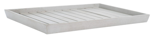 Safavieh Loanna 6Pc Outdoor Living Set Grey Wood/Beige Cushion Wood / Polyester PAT7307B-2BX