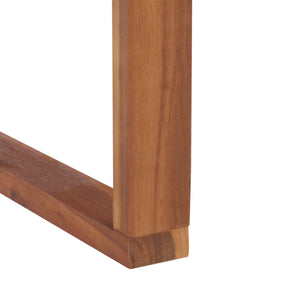 Safavieh Emiko 4Pc Outdoor Living Set Natural/Beige Cushion Wood / Polyester PAT7312A-2BX