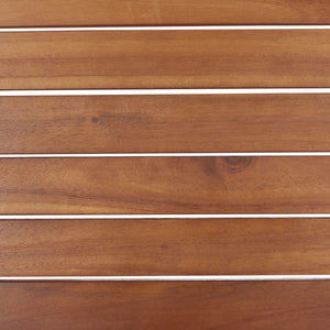 Safavieh Emiko 4Pc Outdoor Living Set Natural/Beige Cushion Wood / Polyester PAT7312A-2BX